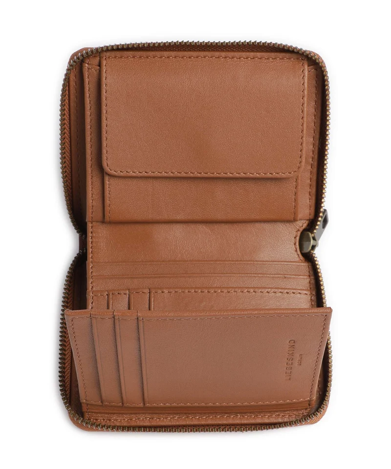 Liebeskind Conny Small Pebble M Geldbörse cognac