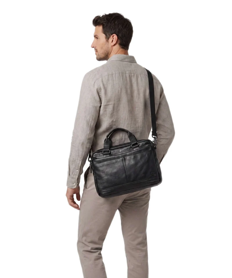 Spikes & Sparrow Apache Steven Aktentasche black