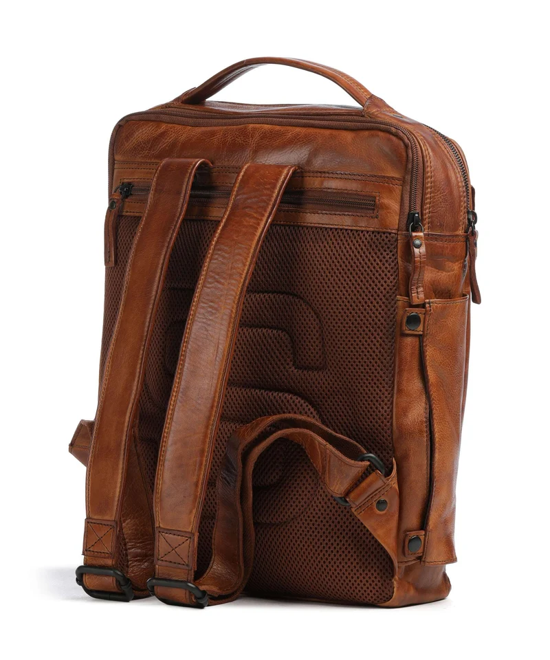 Spikes & Sparrow Apache Fred Laptop-Rucksack brandy