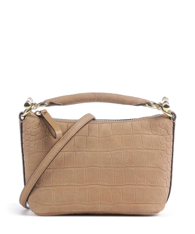 Lauren Ralph Lauren Blaike Mini Umhängetasche camel