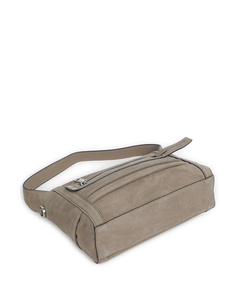 Liebeskind Delia Suede S Schultertasche neutral grey