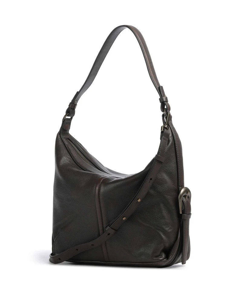 Liebeskind Paris II Vintage Pebble M Beuteltasche deep soil