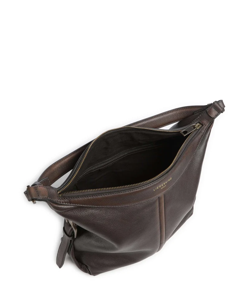 Liebeskind Paris II Vintage Pebble M Beuteltasche deep soil