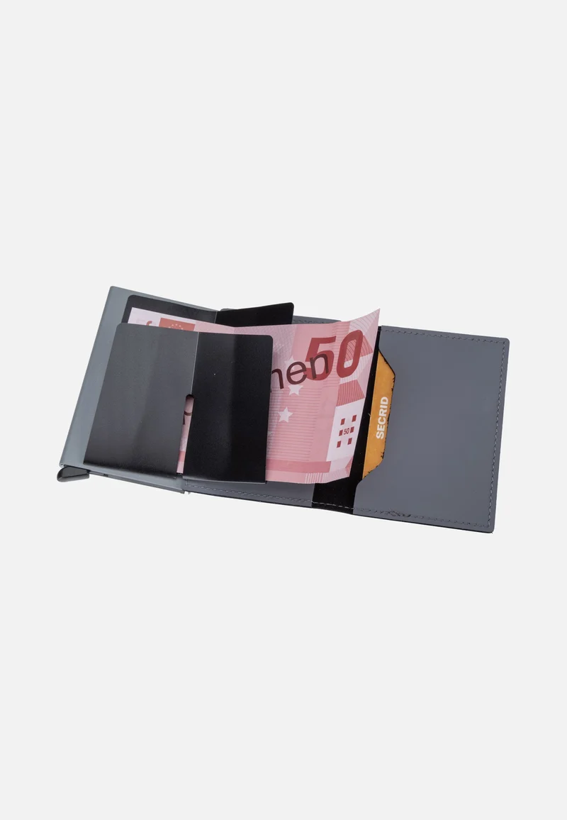 Bandwallet Matte Grey-Black - Portemonnaie