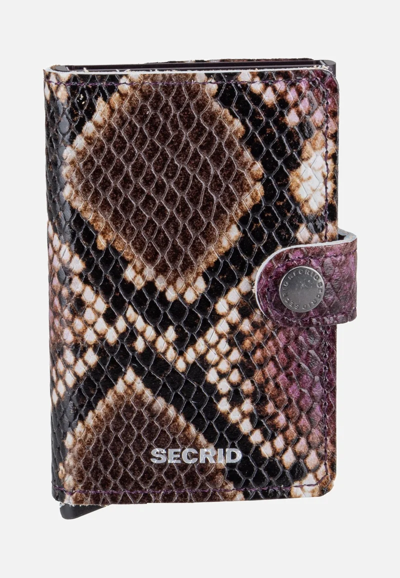Miniwallet Serpent Purple - Portemonnaie