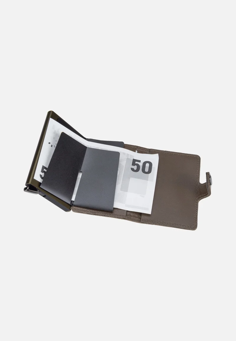 Miniwallet Emboss Lines Cedar+ - Portemonnaie