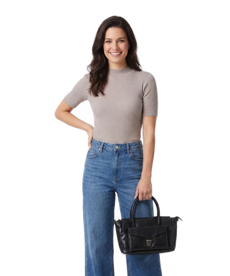 Spikes & Sparrow Bronco Hailey Handtasche black