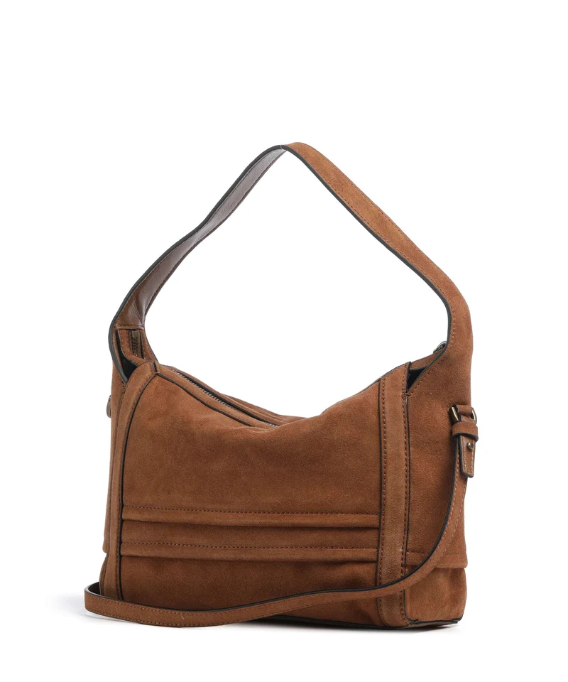 Liebeskind Delia Suede S Schultertasche brown