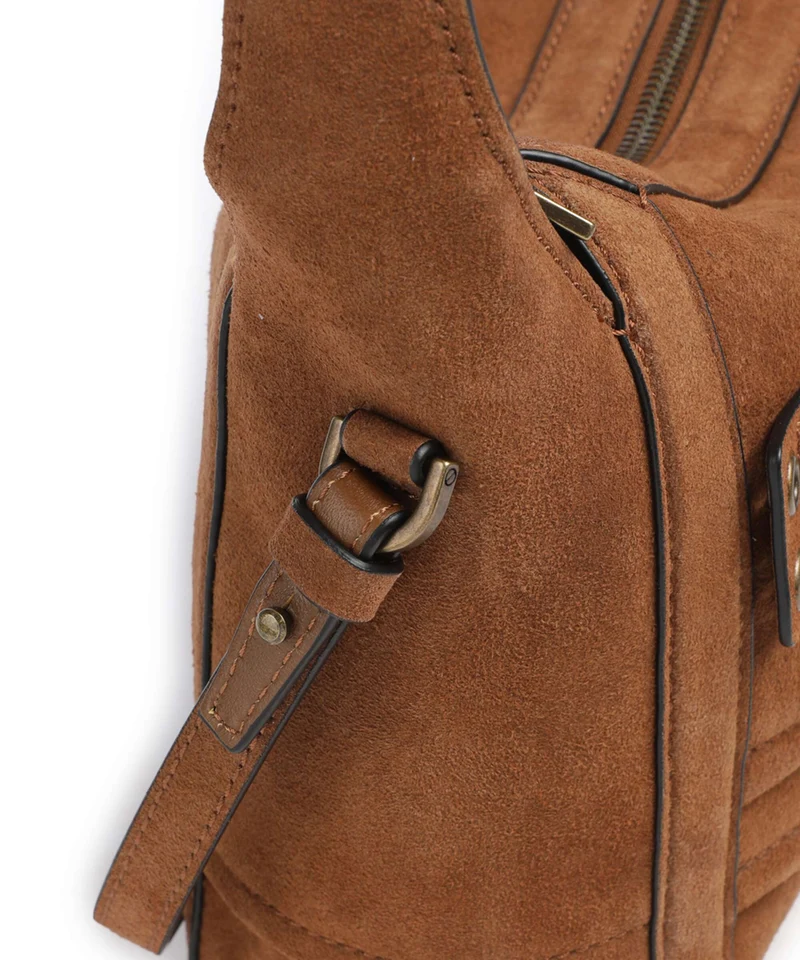 Liebeskind Delia Suede S Schultertasche brown