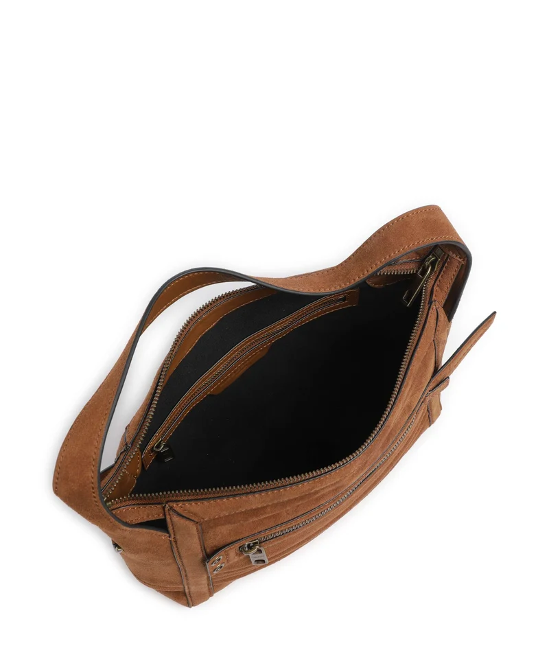 Liebeskind Delia Suede S Schultertasche brown