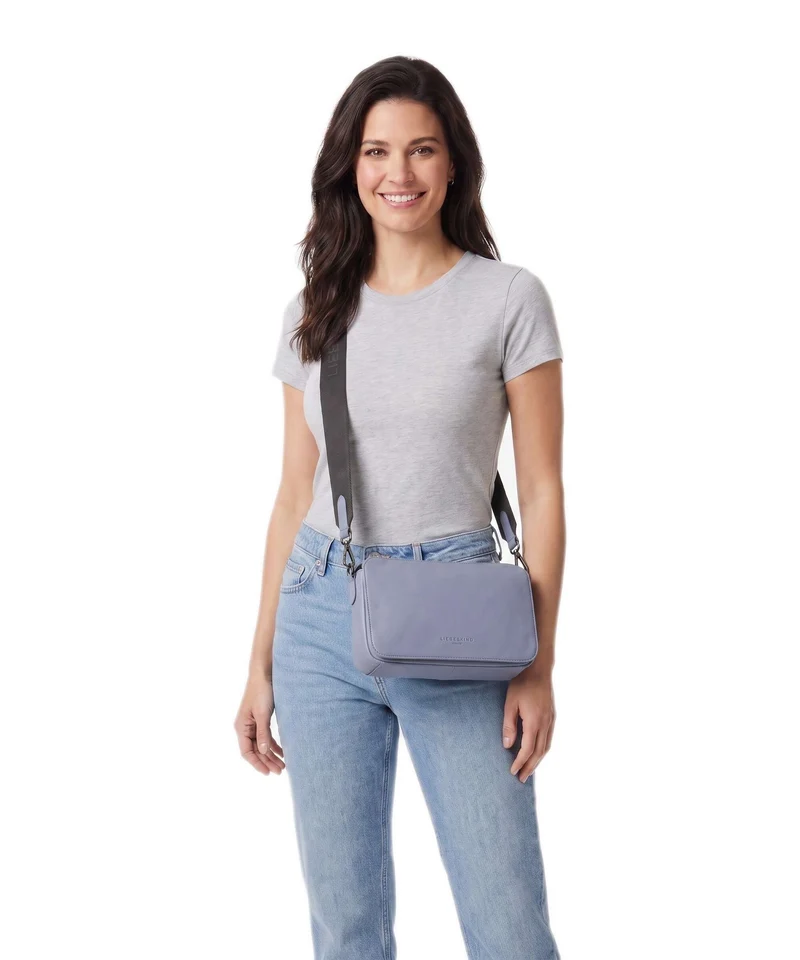 Liebeskind Clarice Sheep Natural Umhängetasche flower blue