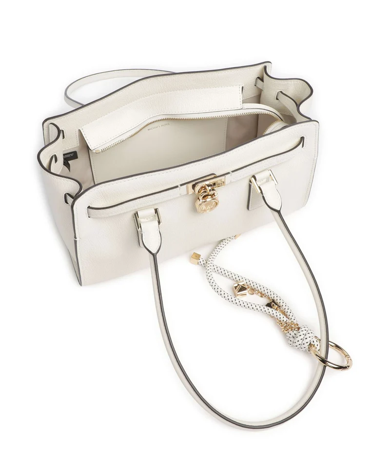 Michael Kors Hamilton Moderne Small Schultertasche eggshell