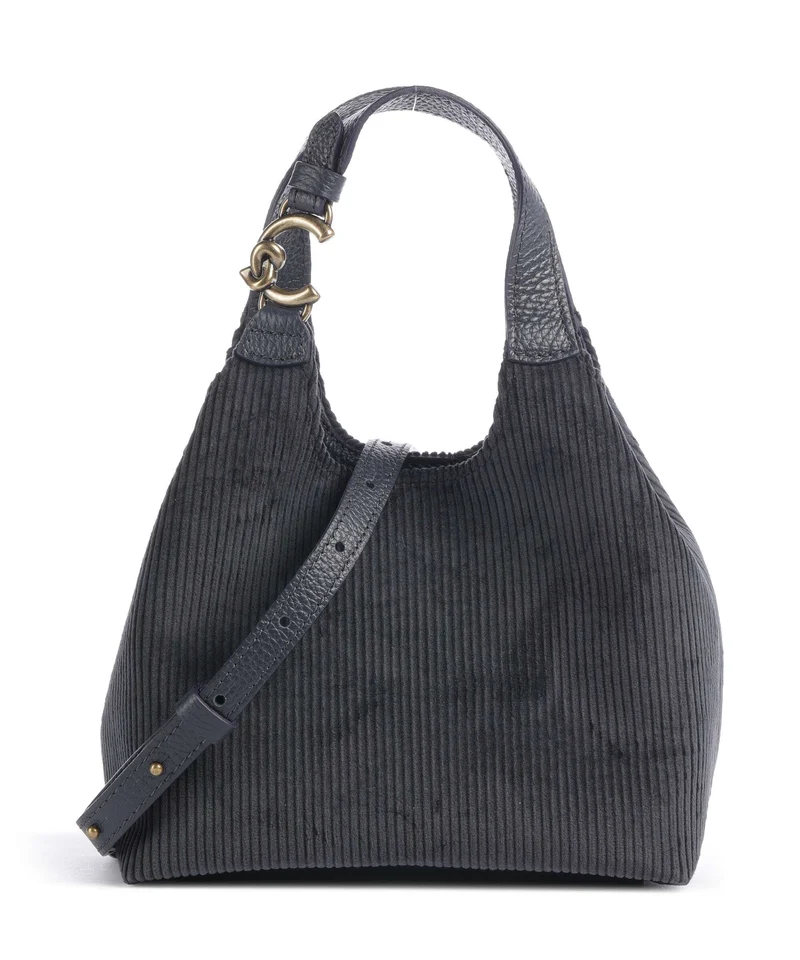 Coccinelle C-Easy Corduroy Handtasche midnight blue
