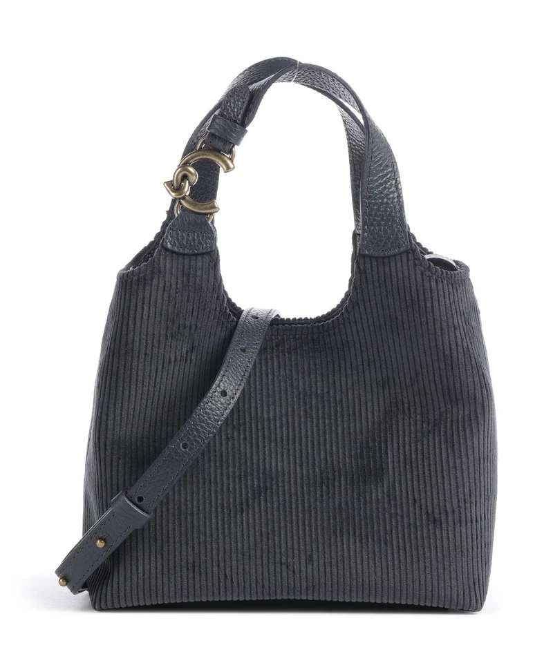 Coccinelle C-Easy Corduroy Handtasche midnight blue