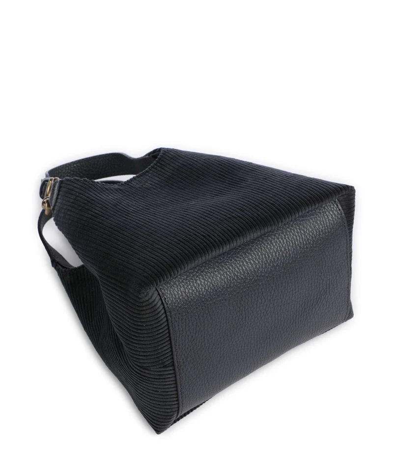 Coccinelle C-Easy Corduroy Handtasche midnight blue
