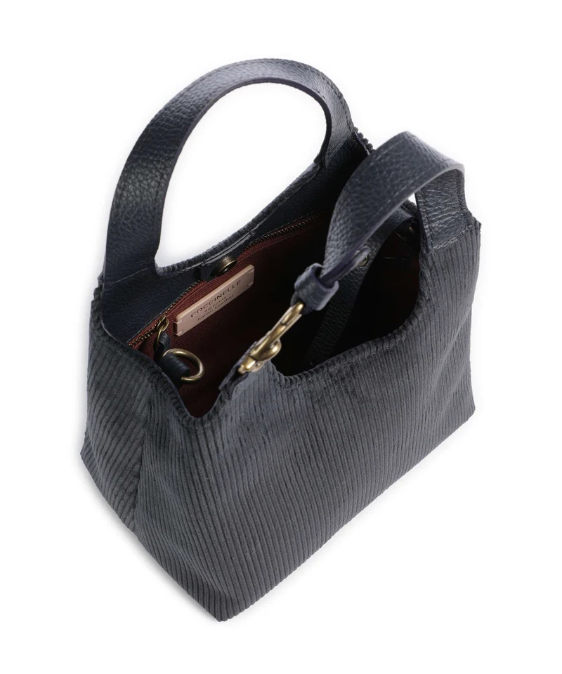 Coccinelle C-Easy Corduroy Handtasche midnight blue