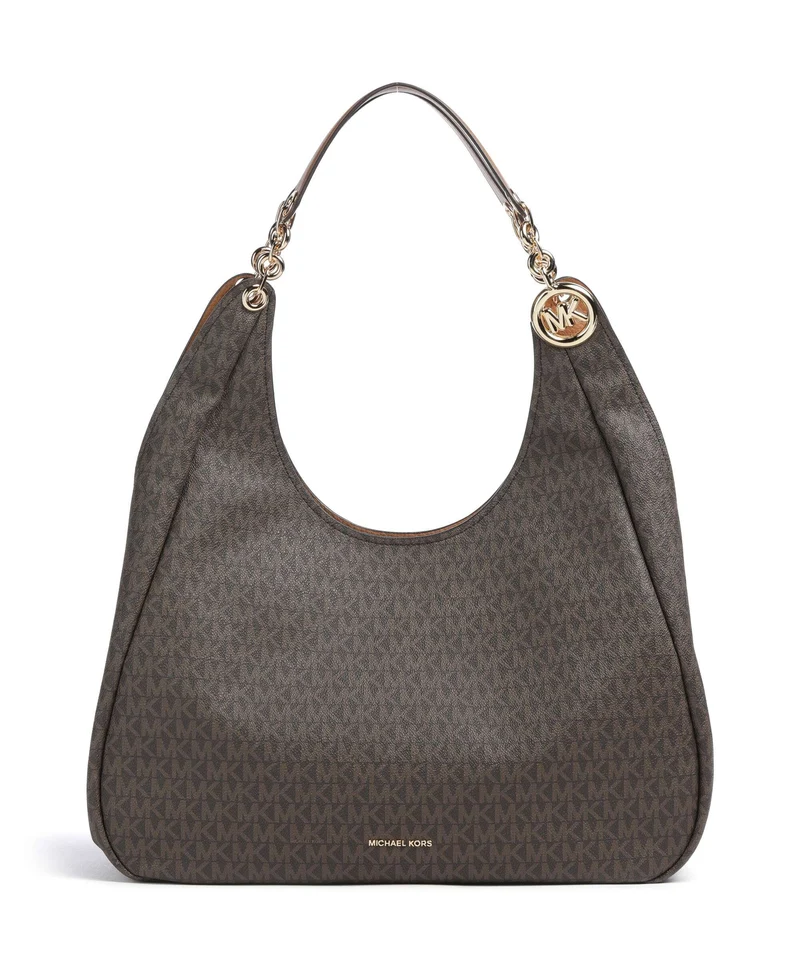 Michael Kors Ellie Large Beuteltasche brown/acorn