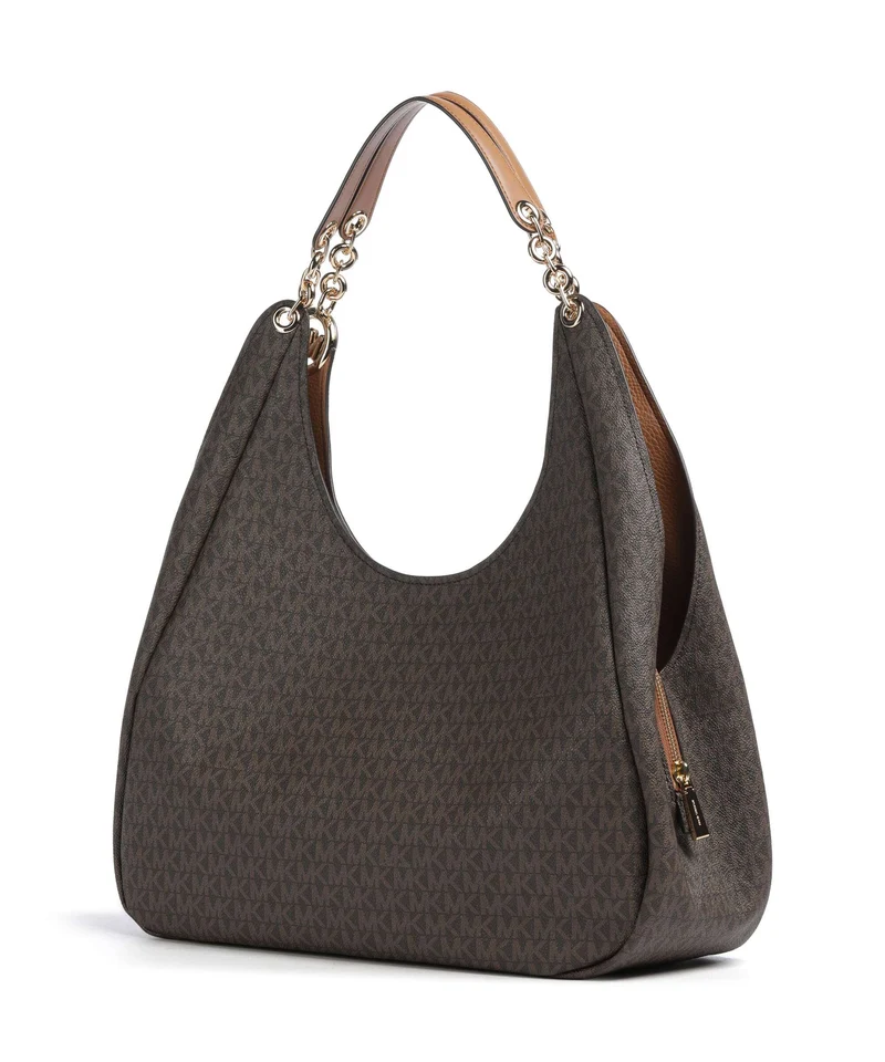 Michael Kors Ellie Large Beuteltasche brown/acorn