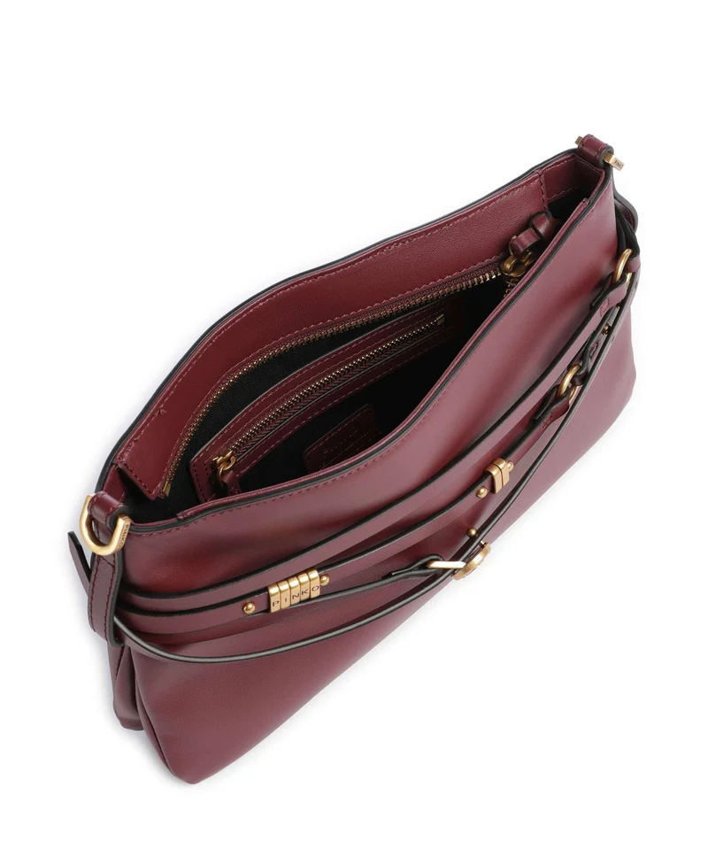 Pinko Belt Mini Schultertasche ribes intenso/antique gold