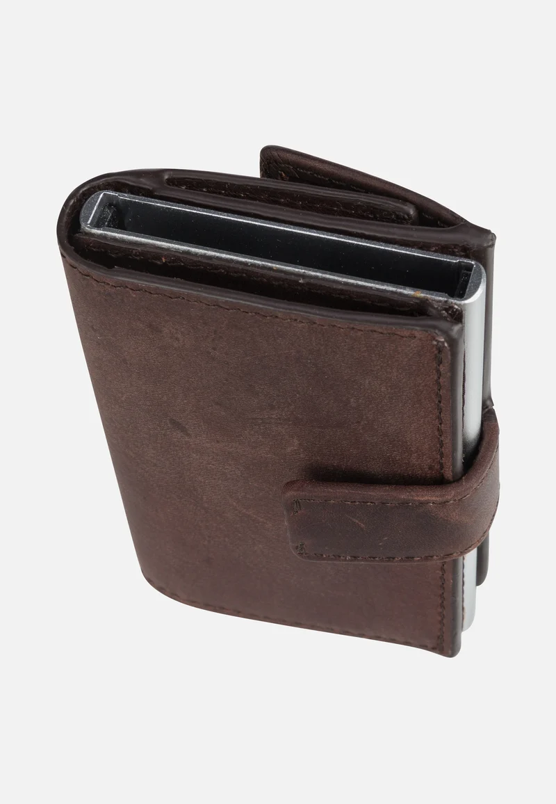 Camden C Three E-Cage SV8F Dark Brown - Kartenetui