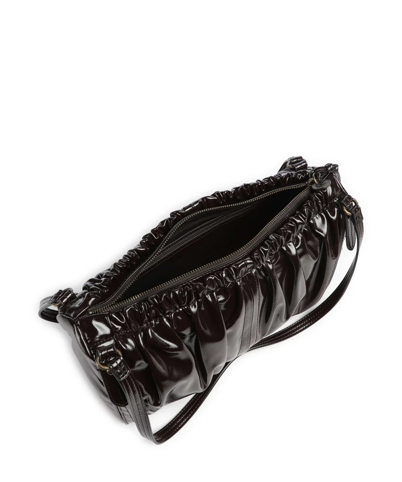 Liebeskind Faye Shiny M Schultertasche deep soil