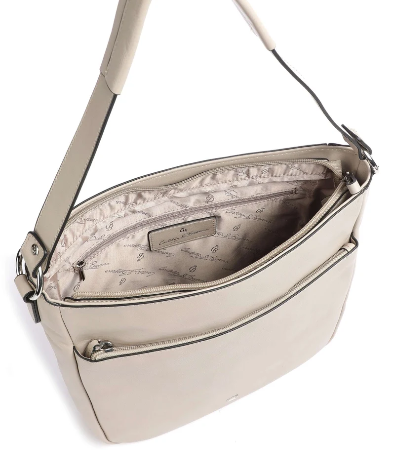 Castelijn & Beerens Babette Nappa Beuteltasche beige