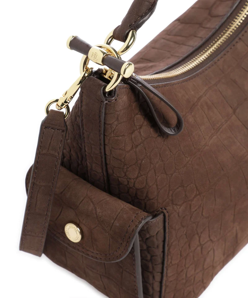 Lauren Ralph Lauren Blaike Small Beuteltasche chestnut brown