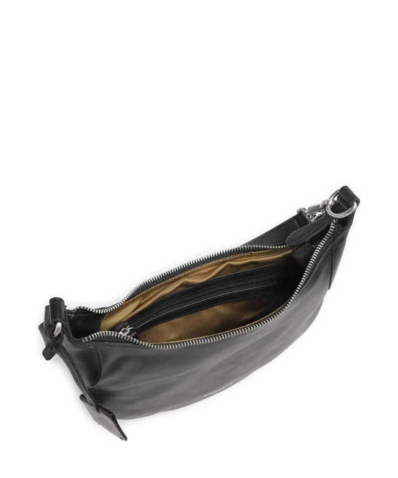 Burkely Ledger Schultertasche black