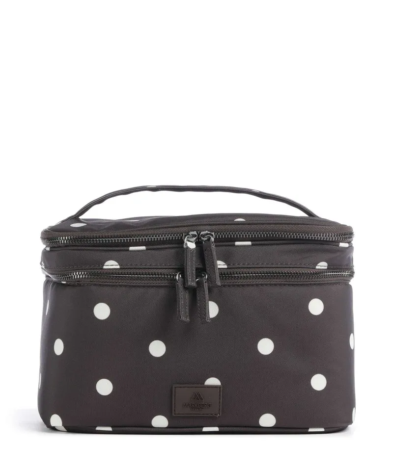 Markberg TreasureMBG Kulturbeutel polka dot/brown