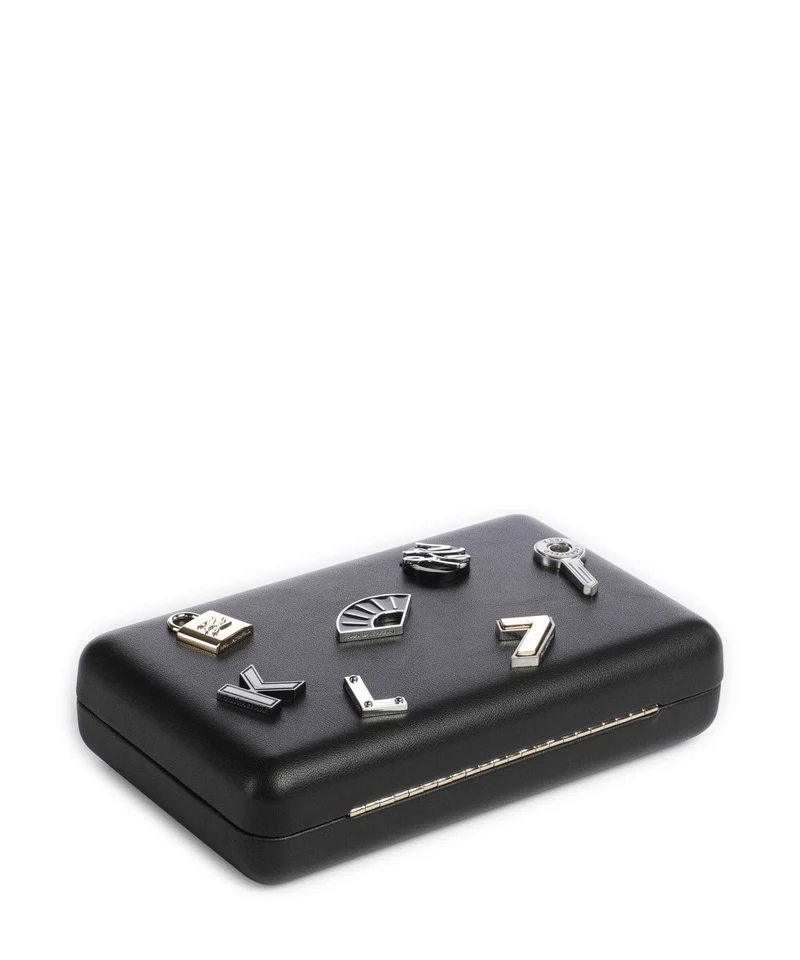 Karl Lagerfeld K/Soiree Clutch black nickel