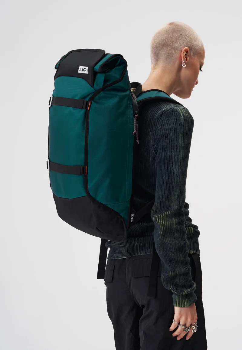 Trip Pack Proof Evergreen - Rolltop Rucksack