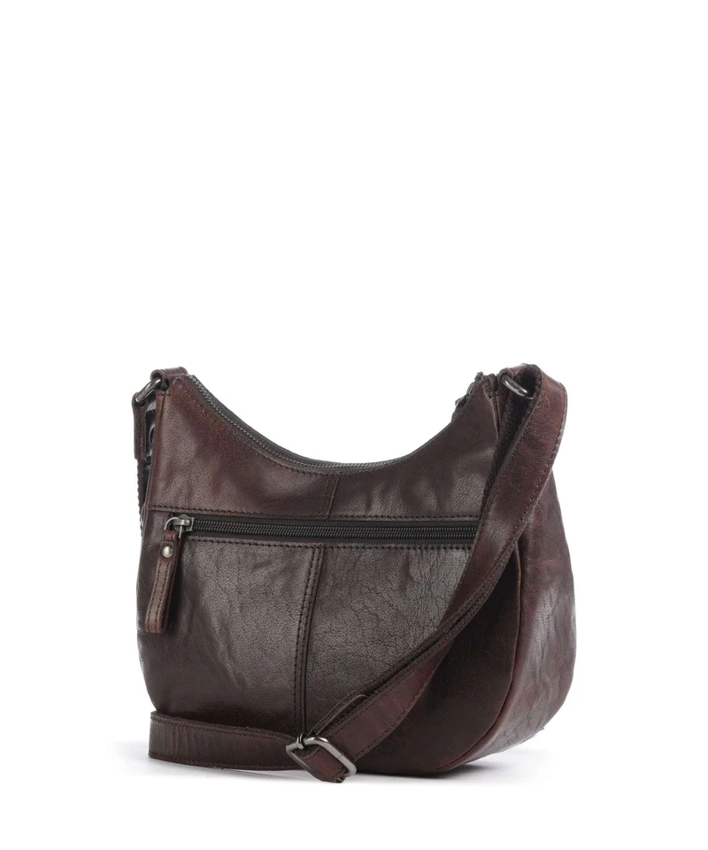 Spikes & Sparrow Bronco Filippa Umhängetasche dark brown