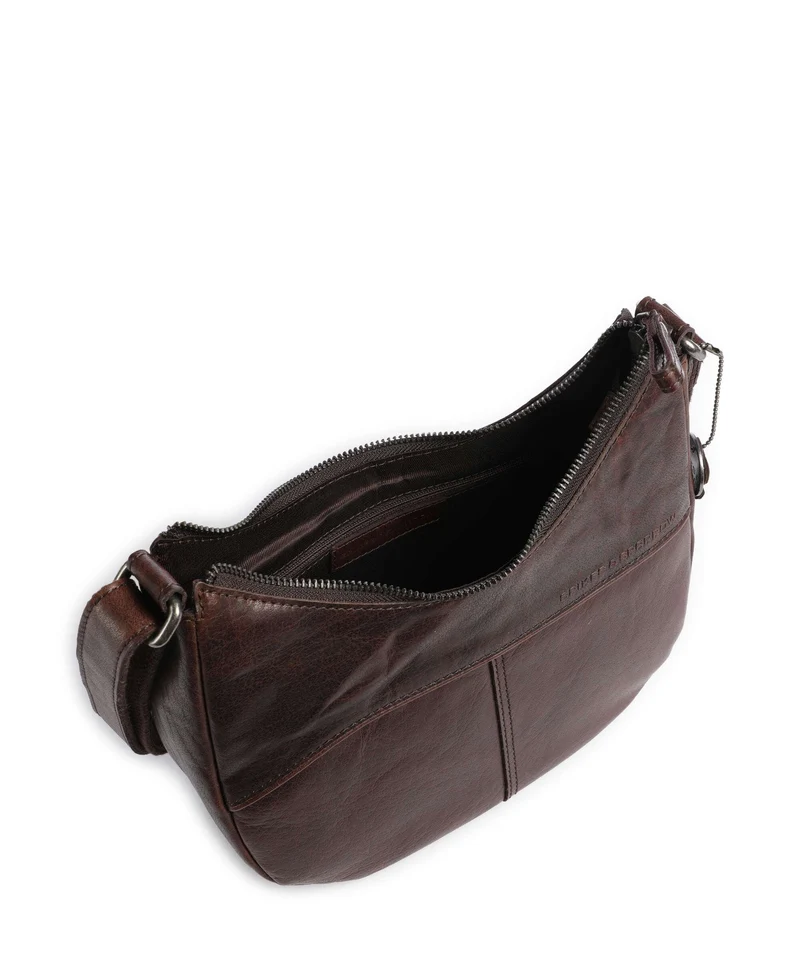 Spikes & Sparrow Bronco Filippa Umhängetasche dark brown