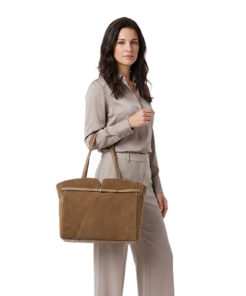 BOSS Revers Shopper medium beige