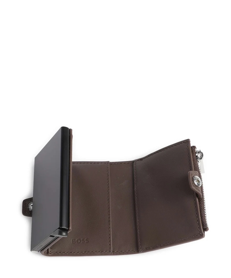 BOSS Northon Kreditkartenetui dark brown