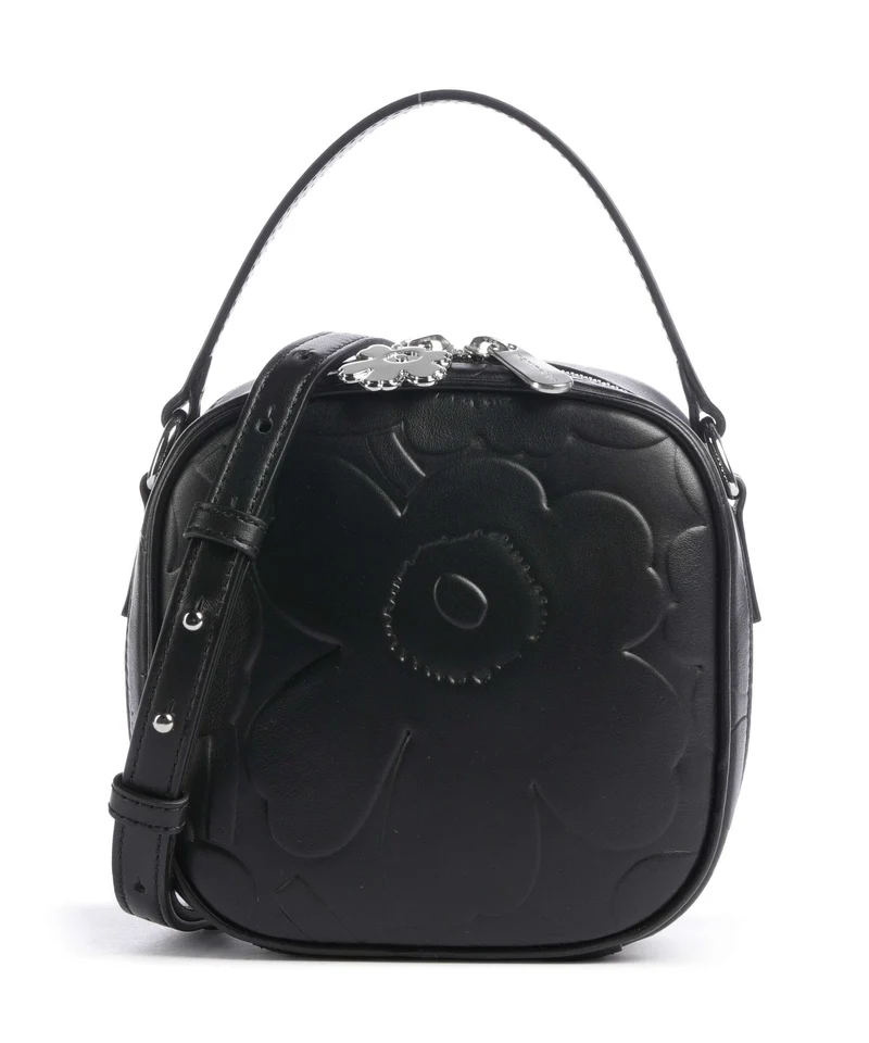 Marimekko Gratha Unikko Mini Umhängetasche black