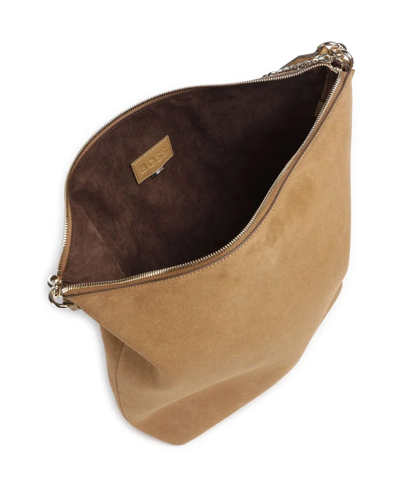 BOSS Yelena Beuteltasche medium beige