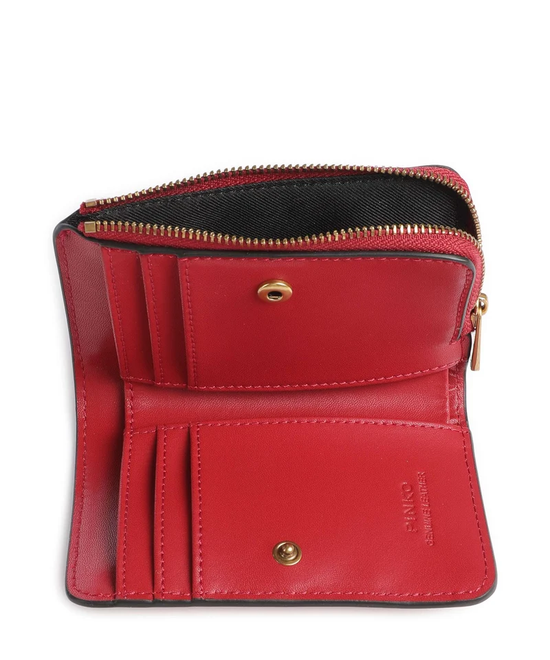 Pinko Geldbörse rosso rio/antique gold
