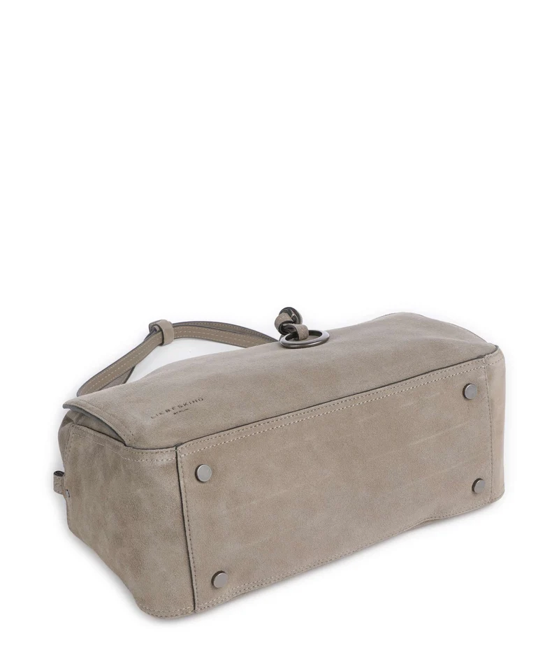 Liebeskind Clarice II Hydro Suede M Schultertasche neutral grey