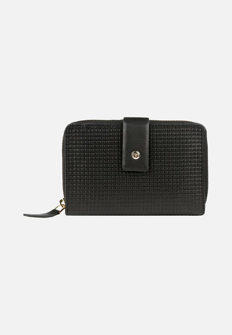 Noemi Ladies Zip Wallet M Black - Portemonnaie