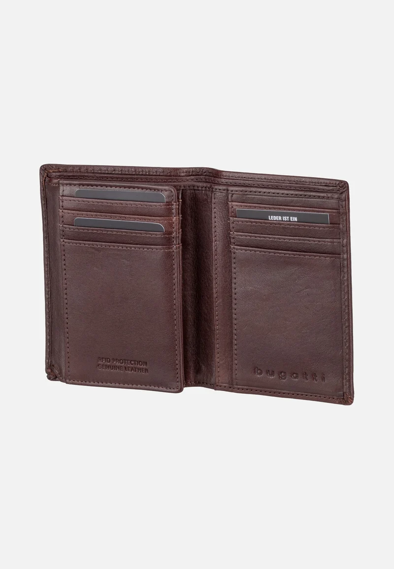 Neaples Upright Wallet Brown - Portemonnaie