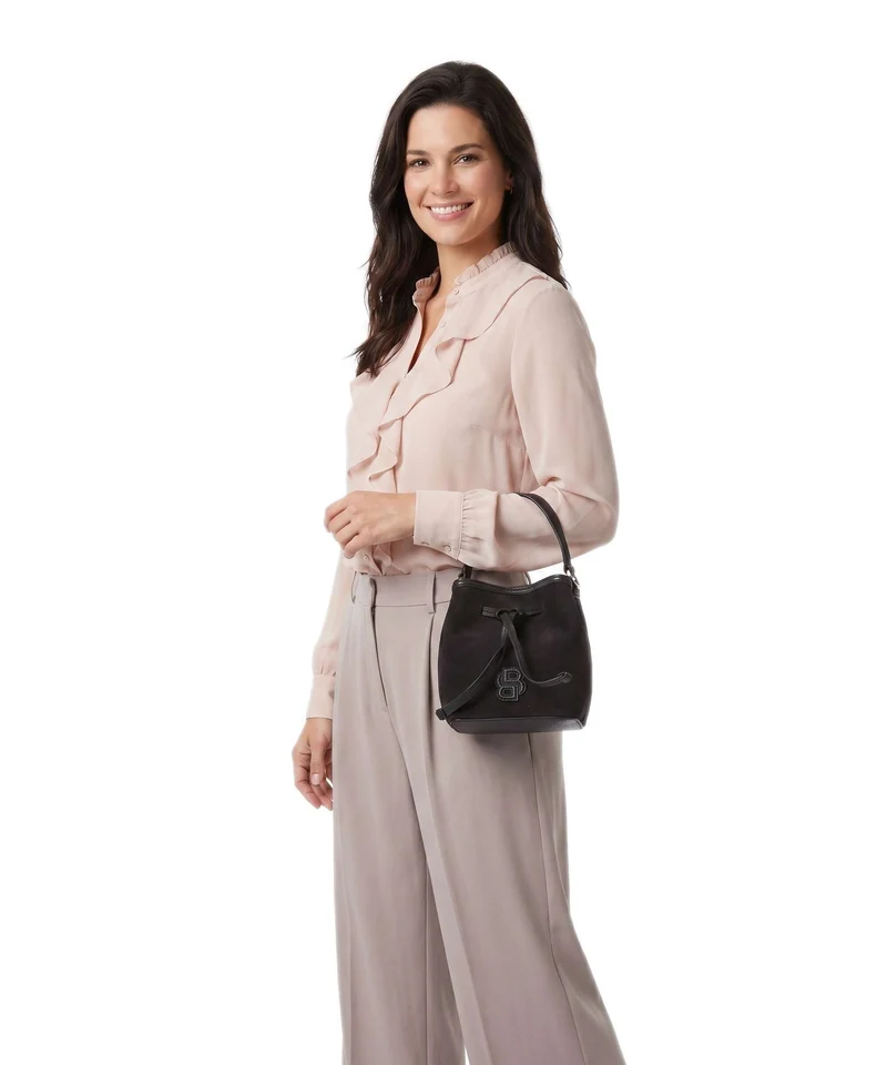 BOSS Anett Bucket Handtasche dark brown