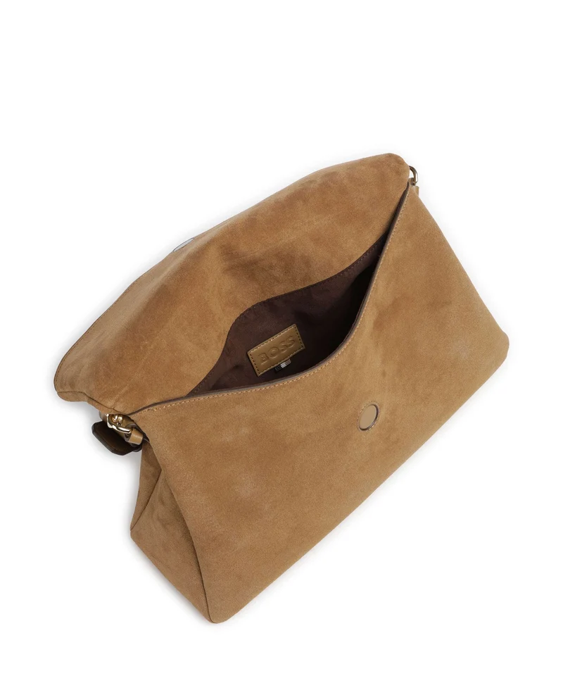 BOSS Yelena Schultertasche medium beige