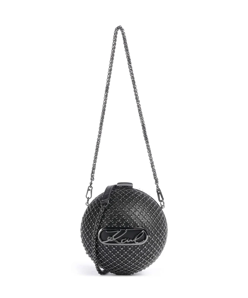 Karl Lagerfeld K/Signature Schultertasche black embellishment
