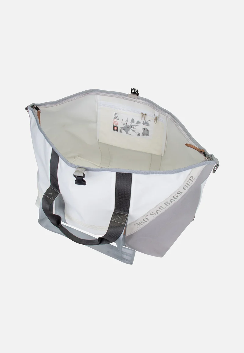 Kutter XL Stencil-Weiß/Grau - Dufflebag