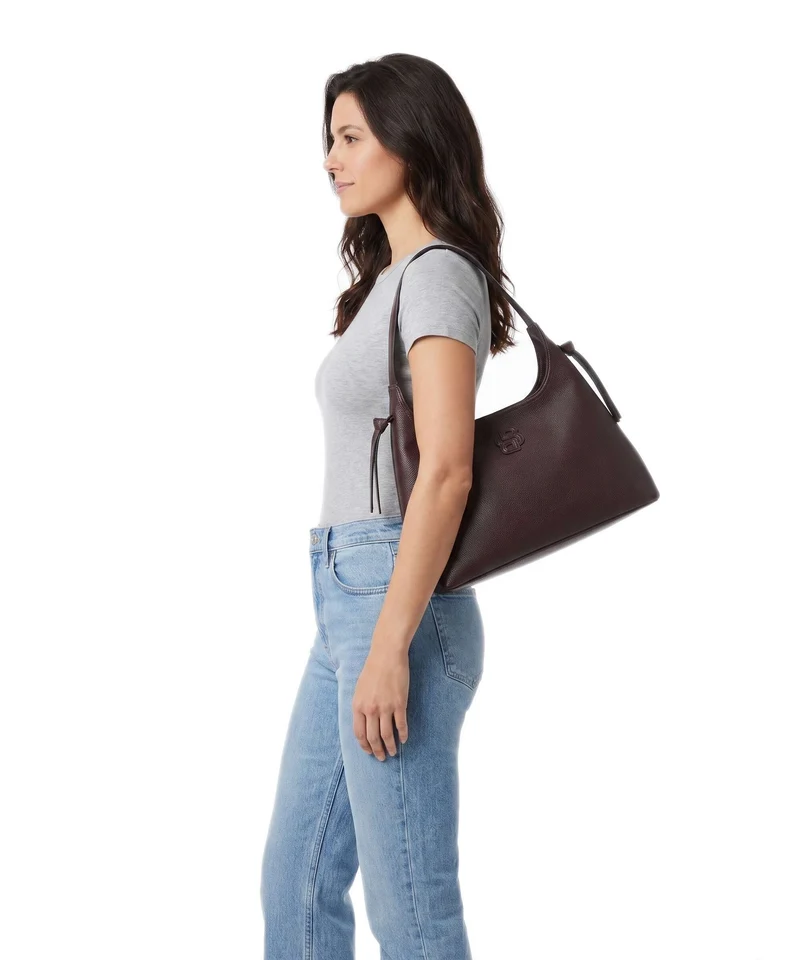 BOSS Anett Beuteltasche open purple