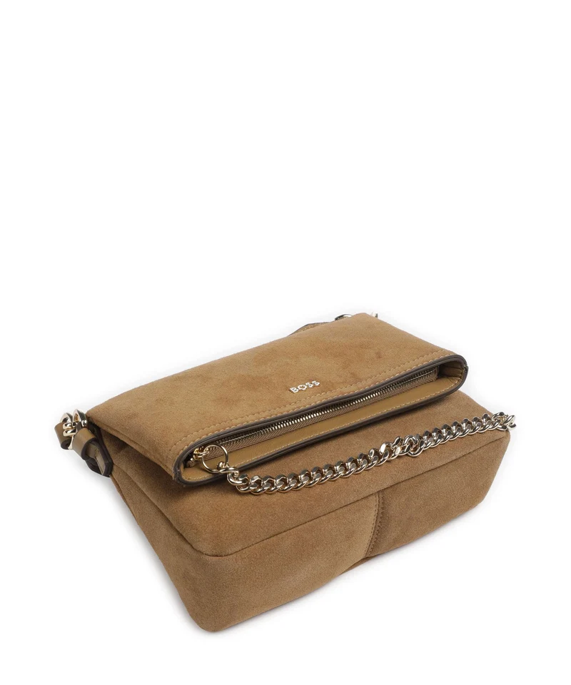 BOSS Yelena Umhängetasche medium beige
