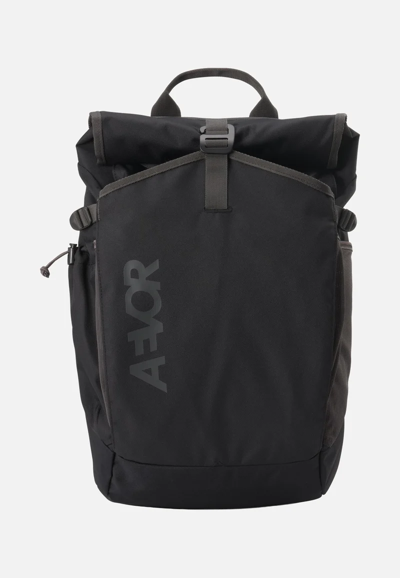 Roll Pack Black Charcoal - Rolltop Rucksack