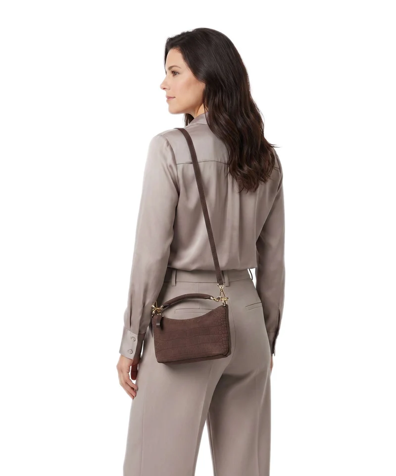 Lauren Ralph Lauren Blaike Mini Umhängetasche chestnut brown