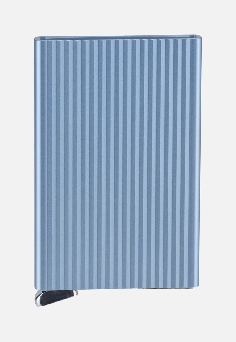 Cardprotector Fluted For Magsafe Ice Blue+ - Kartenetui